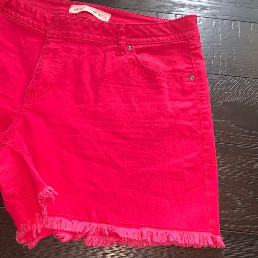 Fashion Bug cut off denim shorts , size 16